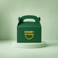 Personalized Birthday Favor Box with Custom Name